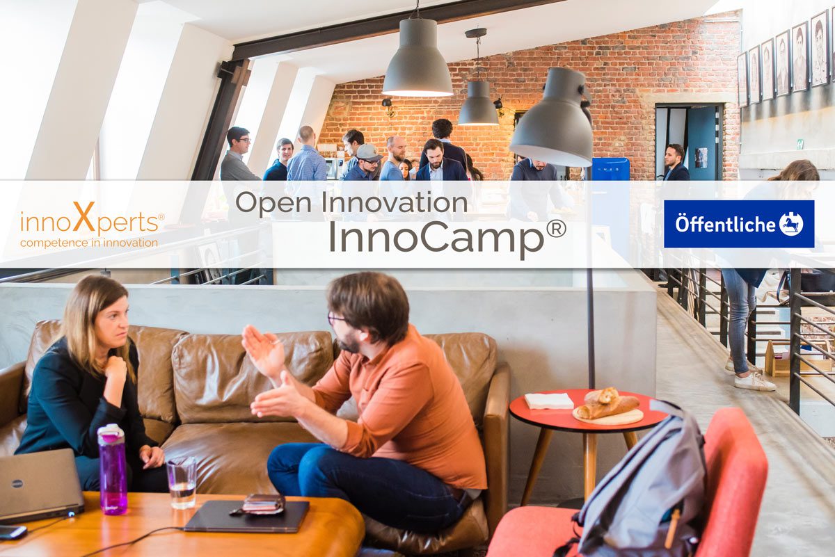 Wer hat Lust, beim offenen InnoCamp mitzumachen? Branchenübergreifend gemeinsam Ideen entwickeln und Erfahrungen austauschen ganz im Sinne von Open Innovation Ideen gemeinsam mit anderen entwickeln - jetzt anmelden